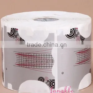 500 Big Salon Silver Nail Forms thumbnail-3