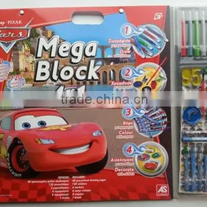 Mega Block Drawing Book Disney Stationery Set thumbnail-1