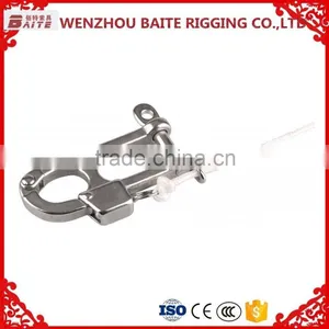 Stainless Steel AISI 304 316 100MM Length European Style Quick Release Shackle Adjustable Shackle thumbnail-1