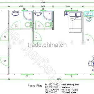 Low Cost Prefab House Movable House for Living House thumbnail-3