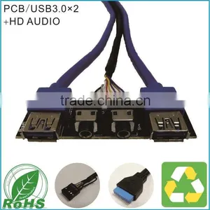 Computer Case Panel USB 3.0/2.0 HD Audio Ports Cable thumbnail-6
