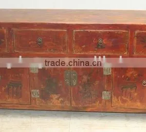 Six Door Four Drawer Hand Paited Cabinet thumbnail-1