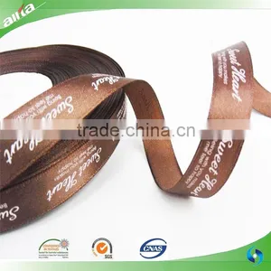 High Quality Custom Printed Polyester Satin Ribbon Most Popular thumbnail-1