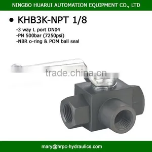 China Factory Price Fast Delivery High Pressure Forged Ball Valve Supplier thumbnail-1