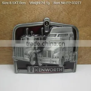 Wholesale Men's 35mm Metal Plate Belt Bucklewith Rhinestones thumbnail-5