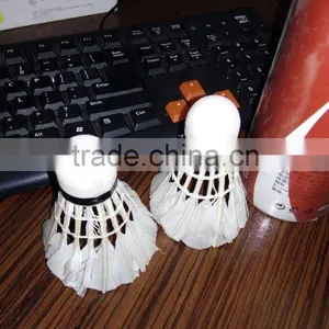 Cheap Duck Feather Shuttlecock Badminton With Good Quality thumbnail-4
