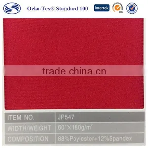 Shiny Tricot Elastic Polyester Spandex Fabric for Yoga Clothing thumbnail-1