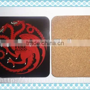 MDF Coaster &cork Coaster Gifts thumbnail-1