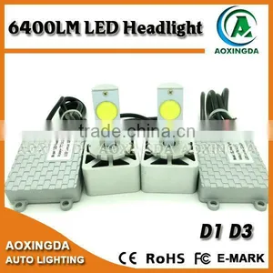 Super Bright LED Headlight D1 D3 Upgrade Headlight Kit thumbnail-1