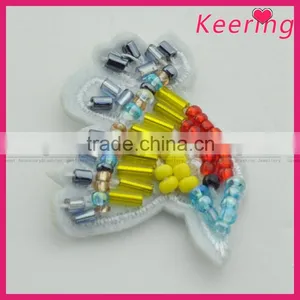 Wholesale Custom Ladies Beads Patches for Clothing thumbnail-2