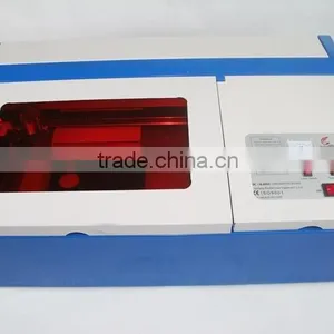 Small Size Cheap DW-3020 Stamp Laser Engraving Machine for Rubber thumbnail-1
