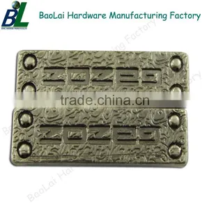 Square Shape Brushed Metal Logo Maker thumbnail-6