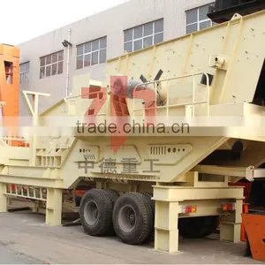 Mobile Jaw Crusher Plant for Construction Waste Crushing Station thumbnail-4