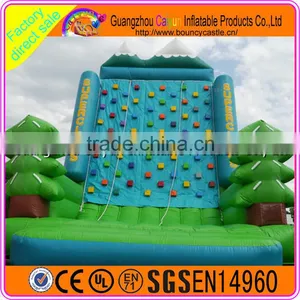 Factory Supply Inflatabel Rock Climbing Wall,backyard Inflatable Climbing Wall thumbnail-2