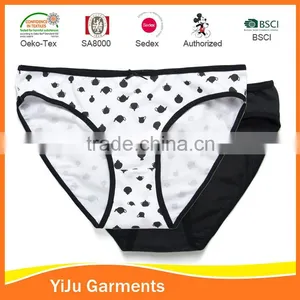 Women Ladies Basiic Comfortable Cotton Biniki Brief Underwear Panties thumbnail-1