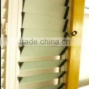 Aluminum Frame Glass Shutter Window Factory thumbnail-2