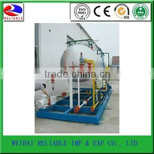 New Coming Durable Tri-axle Liquid Propane Gas Tank Trailer thumbnail-3