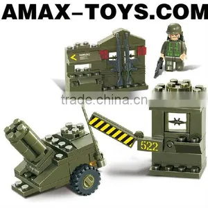Bd-7530295 Children Building Block Munitions Depot Plastic Intelligent Building Block 93pcs thumbnail-1