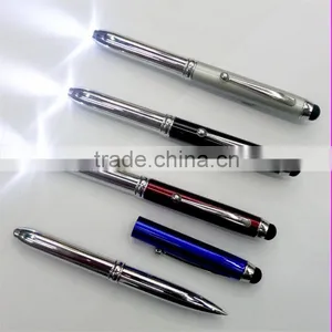 Promotional Tip Light Ball Pen , Led Torch Light Pen thumbnail-2
