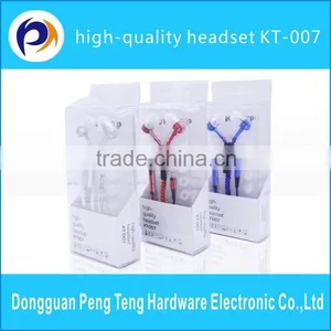 Fashion Design Earphone Zipper With Mic thumbnail-1