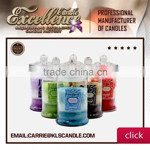 the Most Popular High Quality Scented Jar Glass Candle 6*11cm thumbnail-1