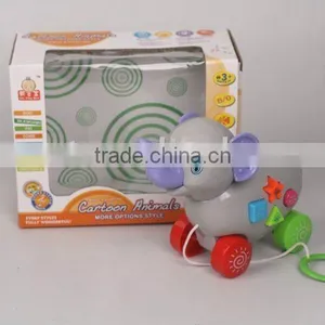 BATTERY OPERATED ELEPHANT WITH LIGHT & MUSIC thumbnail-1