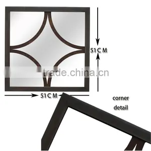 Gold Stainless Steel Mirror Frame thumbnail-6