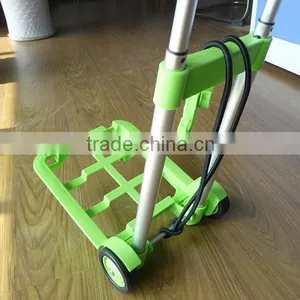 Plastic Colorful Portable Foldable Luggage Cart thumbnail-1