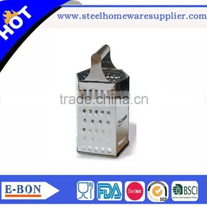 Cheese Grater 6-sided Stainless Steel Box Grater Kitchen Tool thumbnail-3
