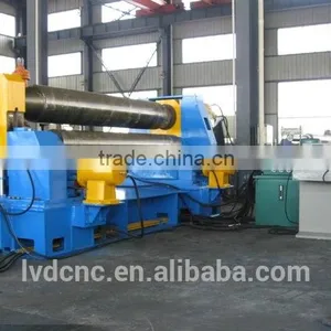 China Manufacturer W11S-40/3000mm 3 Rollers Hydraulic Plate Rolling Machine, Bending Machine Price thumbnail-2