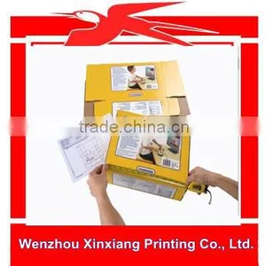 Custom Made Recycled Paper Folding Gift Box thumbnail-5