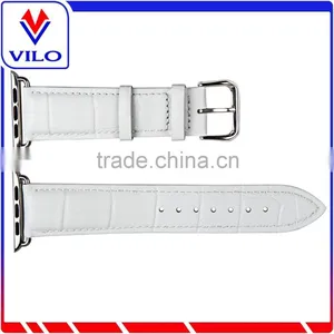 High Quality Genuine Leather Wrist Strap Watch Band With Adapter For IWatch 38mm/42mm thumbnail-4