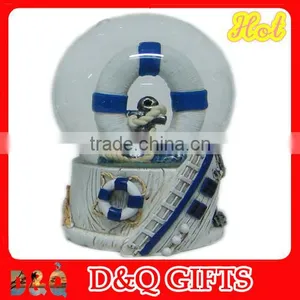 Customed Nautical Polyresin Nice Water Globle-80MM thumbnail-3