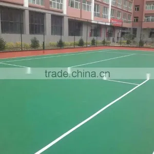 Certificated Si PU Basketball Court, 100% Pure PU Sport Court Flooring (SI PU Basketball Court) thumbnail-3