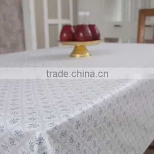 Manufacturers Selling Cheap Restaurant White Table Cloth thumbnail-1