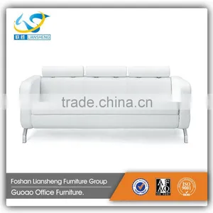 Modern Italian Cheers Leather Sofa Model Office Furniture S719 thumbnail-5