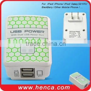 2016 High Speed 2.4A Custom Cell Phone Wall Usb Charger With Fashion Looking and Cheap Price thumbnail-1