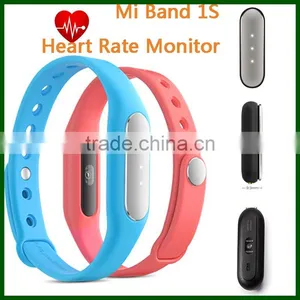 In Stock 100% Original IP67 Waterproof Smart Pulse Passometer Fitness Tracker Xiaomi Mi Band 1S Miband Bracelet For Android IOS Quality Choice thumbnail-4