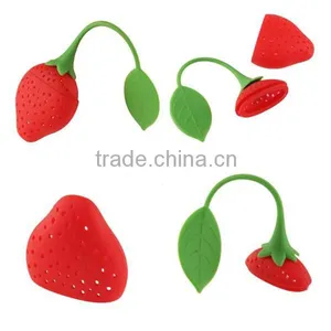 Fruit Shape FDA/LFGB Food Grade Silicone Infuser Tea Strainer thumbnail-5