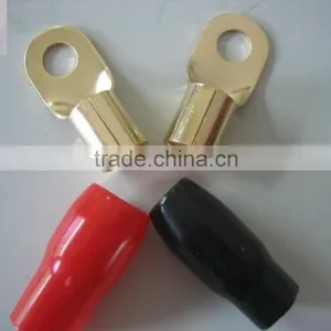 0 GA Ring Terminal With Insulation Sleeve thumbnail-1