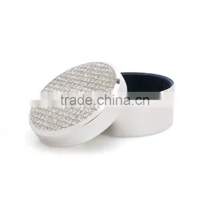 High End Heart Shaped Metal Trinket Box,fashion Wedding Gift Box,alloy Trinket Jewelry Box thumbnail-3