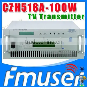 CZH6518A-100W Single-channel Analog TV Transmitter UHF 13-48 Channel Low Power tv Transmitter thumbnail-1