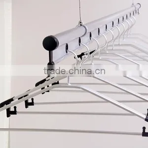 Hand Lifting Rack Ceiling Mounted Clothing Racks Wholesale thumbnail-1