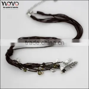 Fashion Style Long Sweater Chain Alloy Necklace thumbnail-1