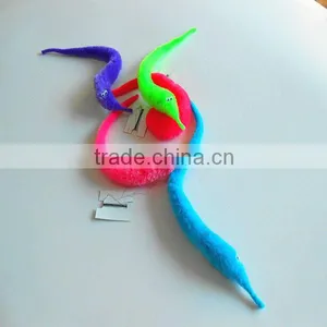 Funny 9inch Plush Magic Wiggle Worm thumbnail-1