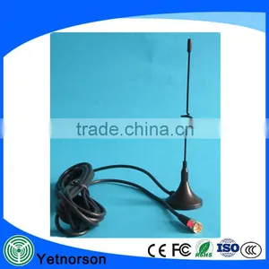 Hot Sale 433MHz Antenna Mini Magnetic 433 MHz Spring Antenna With SMA Connector and RG 174 thumbnail-1