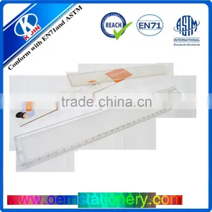2016 Factory Cheap Price 31cm ps Ruler Ruler Reading Magnifier thumbnail-3