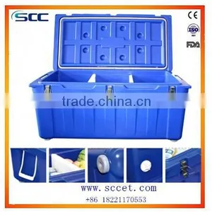 Roto Molded Non Plug-in Insulation Cooler Box Keeping Cool and Fresh Ice Chest thumbnail-2
