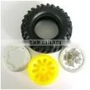 Beadlock Wheel Rim & 96mm Tyre Tires 1.9" Rock Crawler RC 1/10 Car Tyre thumbnail-1
