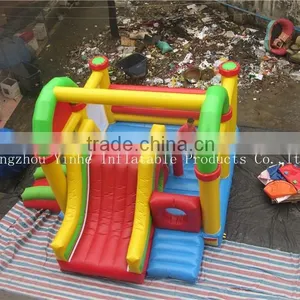 2015 Hot Sale New Design Popular for Kids Cartoon Inflatable Jumper Bouncer House Castle Game Mini Cute Bouncer thumbnail-3